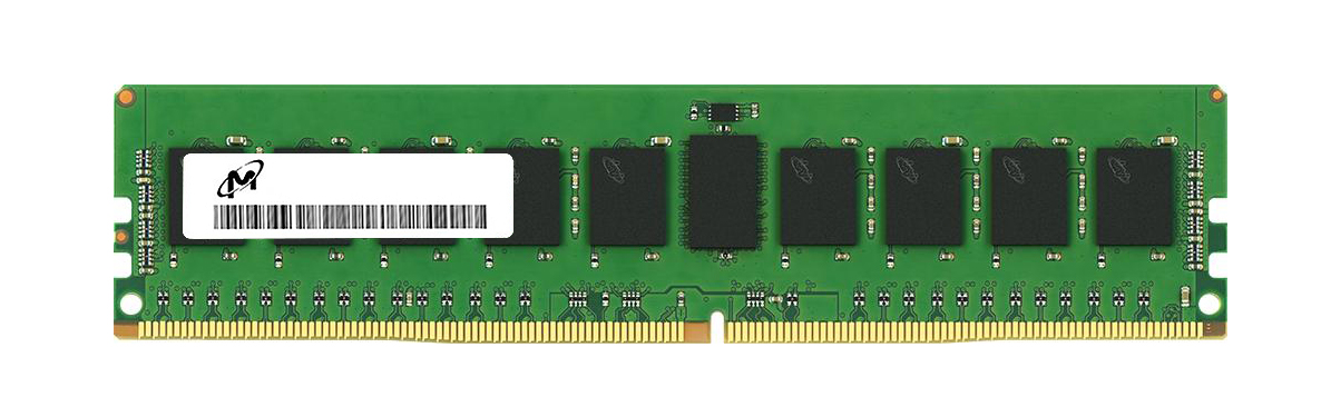 MTA9ASF51272AZ-2G1AYES Micron 4GB PC4-17000 DDR4-2133MHz ECC Unbuffered CL15 288-Pin DIMM 1.2V Single Rank Memory Module