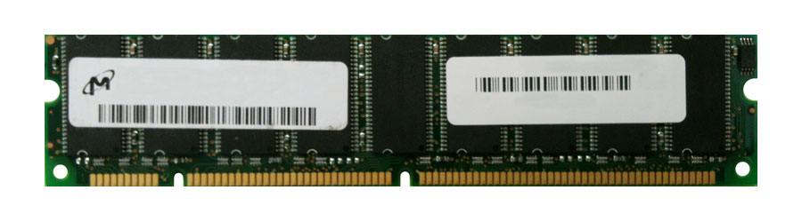 PC133U-333-542-A-1 Micron 128MB PC133 133MHz ECC Unbuffered CL3 168-Pin DIMM Memory Module