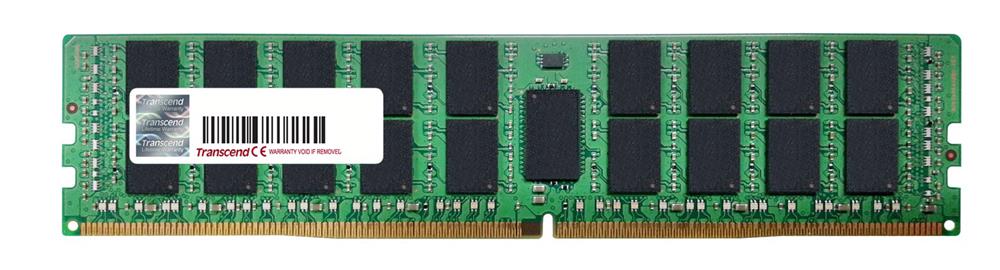 TS2GHR72V1C Transcend 16GB PC4-17000 DDR4-2133MHz Registered ECC CL15 288-Pin DIMM 1.2V Single Rank Memory Module