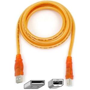 F3U133-06-MNG Belkin USB A/B Cable 20/28Awg Dstp A/B Mango 6' Orange