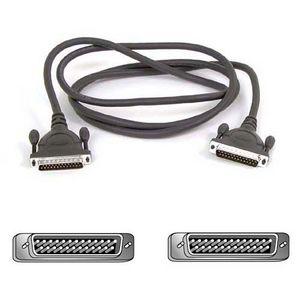 F3D111-25 Belkin Pro Series Switchbox Cable DB-25 Male Serial DB-25 Male Printer 25ft Gray