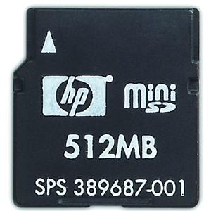 FA604A HP 512MB miniSD Flash Memory Card for iPAQ