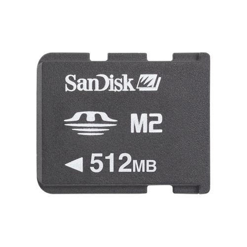 SDMSM2-512-A10M SanDisk 512MB Micro M2 Memory Stick Flash Memory Card