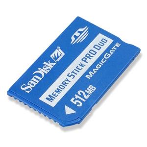 SDMSPD-512 SanDisk 512MB MS Pro Duo Memory Stick