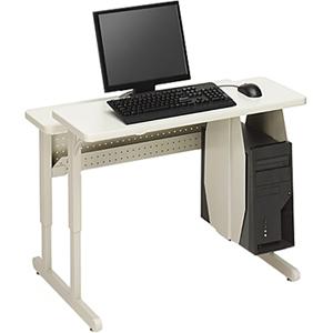 35FS69-GMQ Bretford Basics Connections 35FS69 Flat Panel Work Center Rectangle Top 36" Table Top Width x 24" Table Top Depth x 1" Table Top Thickness 32" Height Mist Gray, Powder Paint, Quartz
