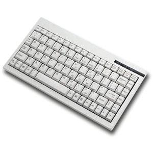KB-595P Solidtek Mini 88 Keys POS Keyboard Ivory PS/2 PS/2 88 Key PC QWERTY