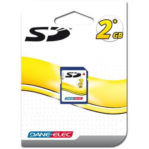 DA-SD-2048-R Dane-Elec 2GB SD Flash Memory Card