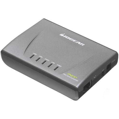 GMFPSU22W6 IOGEAR 2-Port USB 2.0 Multi-Function Print/Storage Server 1 x 10/100Base-TX Network, 2 x USB 2.0 10Mbps, 100Mbps (Refurbished)