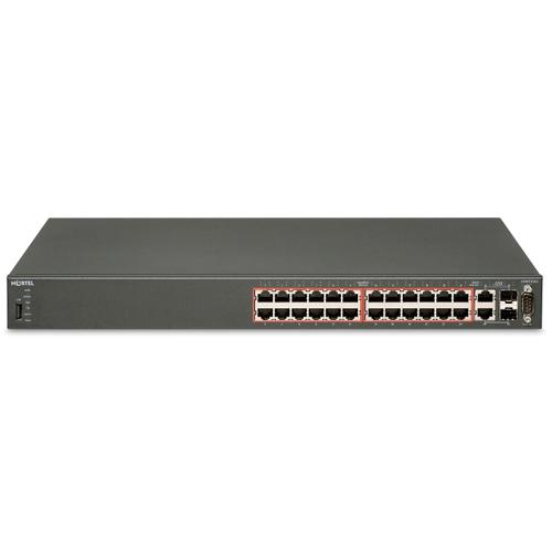 AL4500F13-E6 Nortel Fast Ethernet Routing External Switch 4526T-PWR with 24-Ports 10/100 802.3AF Power Over Fast Ethernet (PoE) + 2 Combo SFP (Refurbished)