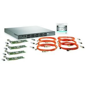 AK241A#ABA HP Storageworks 8GB Simple SAN Connection Kit Switch (Refurbished)