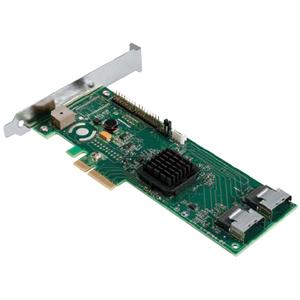 SASMF8I Intel 8-Port SAS 3Gbps / SATA 3Gbps PCI Express x4 Low Profile MD2 RAID 0/1/5/10/50 Controller Card