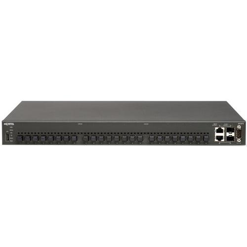AL4500E01-E6GS Nortel Fast Ethernet Routing External Switch 4526FX with 24 100BaseFX Ports plus 2 combo 10/100/1000 SFP Ports HiStack Ports and RPS Slot (Refurbished)