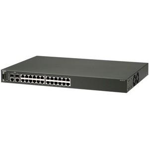 NT5S02ACE5 Nortel BES210-24T Stackable Ethernet Switch 2 x SFP (mini-GBIC) Shared 24 x 10/100Base-TX LAN, 2 x 10/100/1000Base-T Uplink (Refurbished)