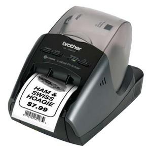 QL-580N Brother Thermal Label Printer Monochrome 68 lpm Mono 300 x 600 dpi Serial, USB Fast Ethernet (Refurbished)
