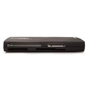 MEAHR2 Mobile Edge All-In-One USB 2.0 Card Reader and 3-Port Hub SmartMedia Card (SM), xD-Picture Card, Secure Digital (SD) Card, MultiMediaCard (MMC), Memory Stick, Memory Stick PRO Duo, Microdrive, CompactFlash Type I, CompactFlash Type II USB