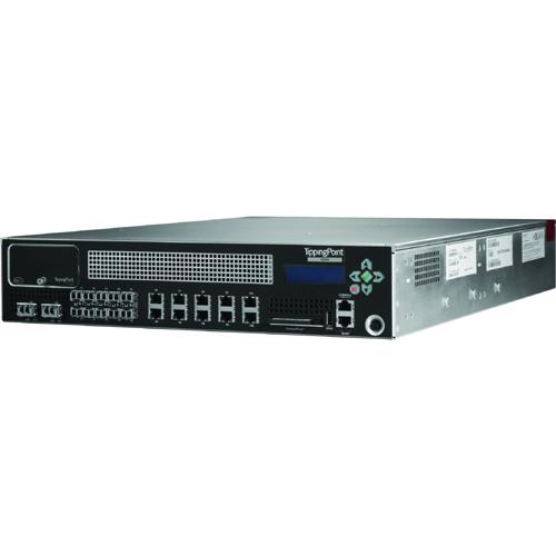 TPRN2500B0S96 3Com TippingPoint 2500N Intrusion Prevention System 10 x 10/100/1000Base-T Network LAN 1 x XFP , 10 x SFP (mini-GBIC) (Refurbished)