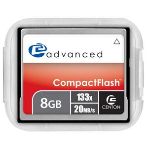 8GBACF133X Centon 8GB Advanced CompactFlash (CF) Memory Card