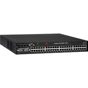 FGS648P-STK Brocade FastIron Stackable Ethernet Switch 4 x SFP (mini-GBIC) Shared 44 x 10/100/1000Base-T LAN, 4 x 10/100/1000Base-T LAN (Refurbished)