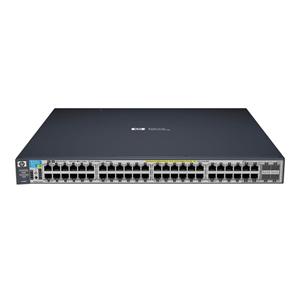 J9473AABA HP Procurve 3500-48-PoE 48-Ports 10/100Base-T RJ-45 Manageable Layer3 Rack-mountable Switch with 4x Shared SFP (mini-GBIC) Ports (Refurbished)