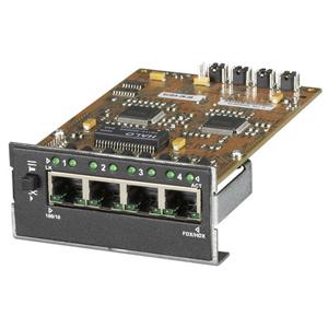 LE1425C Black Box 4-Port Switching Module 3 x 10/100Base-TX LAN 1 x 10/100Base-TX Uplink Switching Module