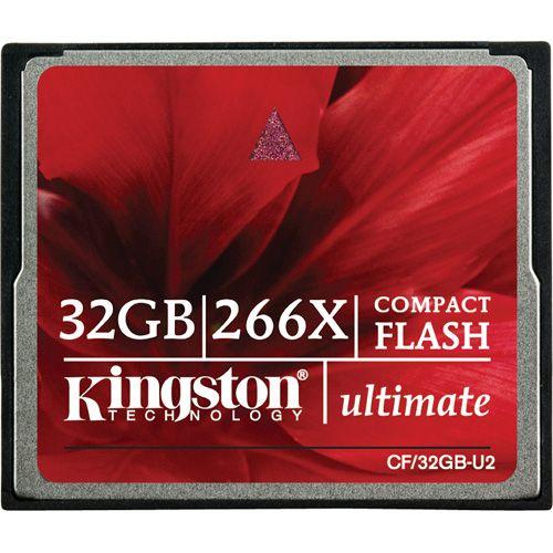 CF/32GB-U2 Kingston Ultimate 600x 32GB Compactflash Memory Card