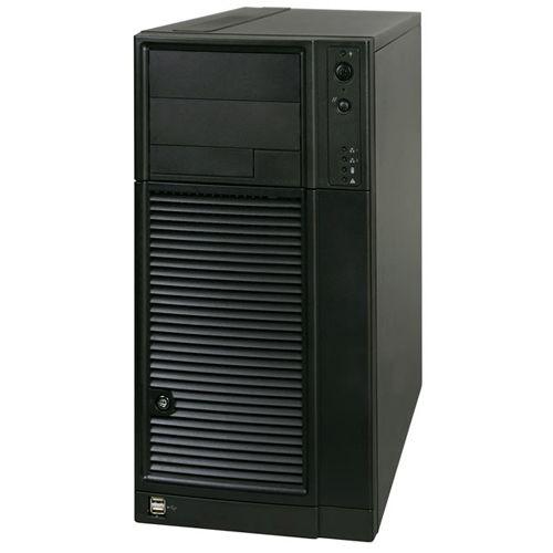 SC5650HCBRP Intel Barebone System Mini-tower - Intel 5500 Chipset - Socket B LGA-1366 - 2 x Processor Support - Black