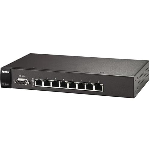 ES2108DC Zyxel ES-2108 Ethernet Switch 8 Ports Manageable 8 x RJ-45 10/100Base-TX