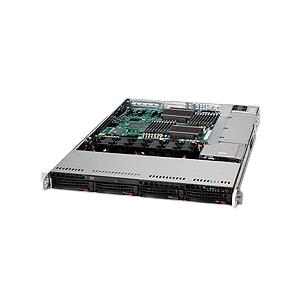 SYS-6016T-6F Supermicro SuperServer 6016T-6F Barebone System - 1U Rack-mountable - Intel 5520 Chipset - Socket B LGA-1366 - 2 x Processor Support - Black