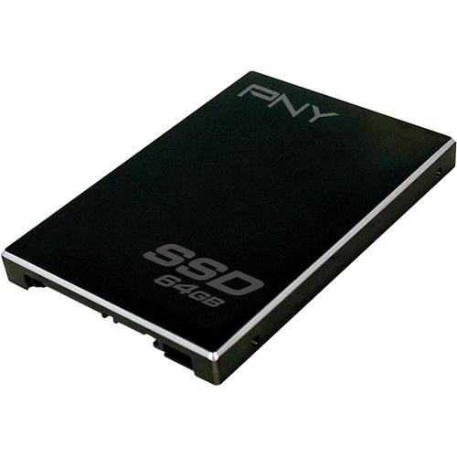 P-SSD2SO64GM-CTO1RB PNY Optima Series 64GB MLC SATA 3Gbps USB 2.0 2.5-inch Internal Solid State Drive (SSD) (Reatil Kit)