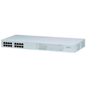 3C16478 3Com BaseLine 2816 16-Ports RJ-45 1Gbps 10Base-T/100Base-TX/1000Base-T Gigabit Ethernet Desktop Switch (Refurbished)