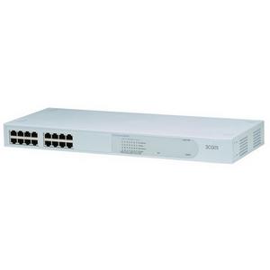 3C16478-ME 3Com SuperStack 3 Gigabit 16-Ports 10/100/1000Base-T External Fast Ethernet BaseLine 2816 Switch (Refurbished)