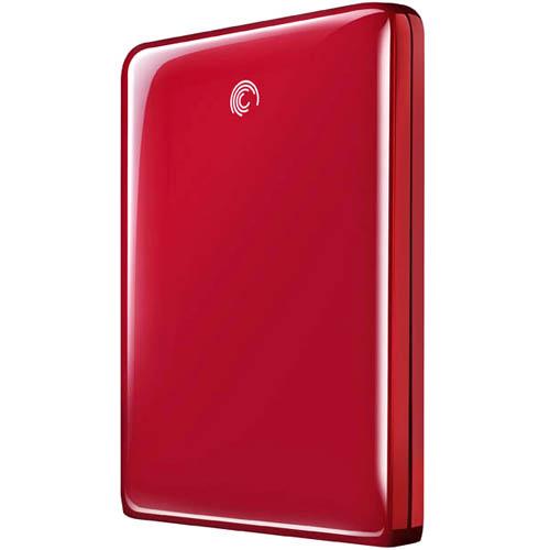 STAA500103 Seagate FreeAgent GoFlex 500GB 5400RPM USB 3.0 8MB Cache 2.5-inch External Hard Drive (Red) (Refurbished)