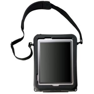 DK503A HP Tablet PC Case Front Loading Adjustable Wrist Strap, Adjustable Shoulder Strap Plastic Carbonite