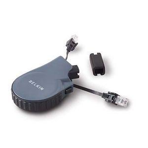 F8V074-10 Belkin Retractable Modem Cable Kit RJ-11 Male RJ-11 Male 10ft Gray