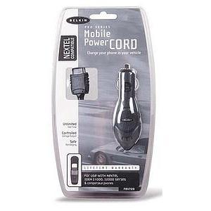 F8V729 Belkin Motorola Iden 1000/2000 Mobile Power Cord