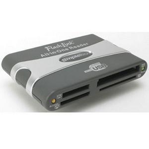 STI-UMC800 SimpleTech USB 2.0 FlashLink All-in-One USB Reader CompactFlash SmartMedia MultiMediaCard SecureDigital Memory Stick