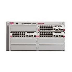 J8167A#ABA HP ProCurve Switch 5308xl-48G 48-Ports Layer-4 Managed Stackable Gigabit Ethernet with 6 x SFP (mini-GBIC) with 8-Slot Chassis (Refurbished)