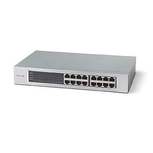 F5D5131-16 Belkin 16-Ports 10/100 Switch 16 x 10/100Base-TX LAN (Refurbished)