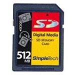 STI-MMC/512 SimpleTech 512MB MMC Flash Memory Card