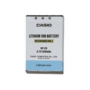 NP-20DBA Casio 630 mAh Rechargeable Camera Battery Lithium Ion (Li-Ion) 3.7V DC (Refurbished)