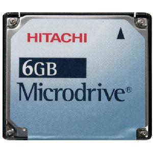 MD4GB-BP Hitachi Microdrive 3K6 4GB 3600RPM CompactFlash (CF+) Type II 128KB Cache 1-inch Internal Hard Drive