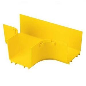 FRT4X4YL PANDUIT FiberRunner 4x4 Horizontal Tee Fitting