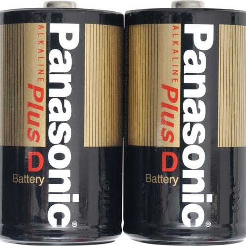 AM-1PA/2B Panasonic D-Size Alkaline Plus Battery Pack Alkaline (Refurbished)