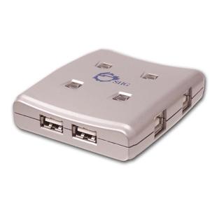 JUSW4212S1 SIIG USB 2.0 4-TO-2 Switch (Refurbished)