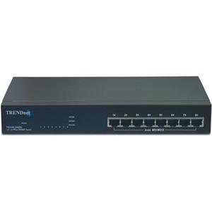 TE100-S800I TRENDnet 8-Ports 10/100Mbps Layer 2 Managed Switch 8 x 10/100Base-TX LAN (Refurbished)