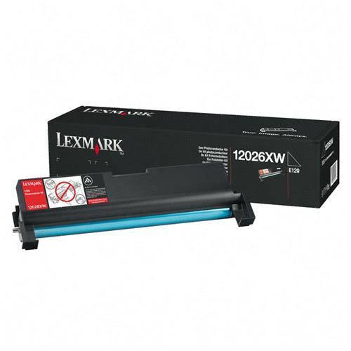 12026XW Lexmark Photoconductor Kit For E120n Printer Laser Imaging Drum Black 25000 Page 1 Pack (Refurbished)