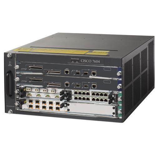 7604-S323B-8G-R Cisco 7604 Router Chassis Ports4 Slots Rack-mountable (Refurbished)