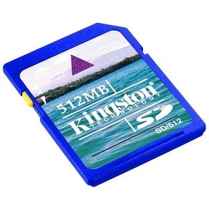 SD512KR Kingston 512MB SD Flash Memory Card