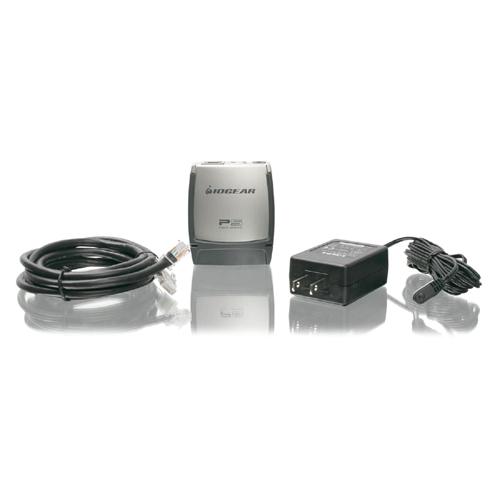 GPSU21 IOGEAR Print Server 1 x 10/100Base-TX Network, 1 x USB 2.0 100Mbps (Refurbished)