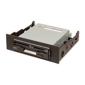 JU-91RW12-S4 SIIG USB 2.0 9-in-1 R/W + Floppy CompactFlash Type I, CompactFlash Type II, Secure Digital (SD) Card, SmartMedia Card (SM), MultiMediaCard (MMC), Memory Stick, Memory Stick MagicGate, Memory Stick PRO, Microdrive